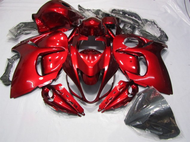 Beste Suzuki GSXR 1300 Hayabusa Motorrad Verkleidung 2008-2020 - Rot