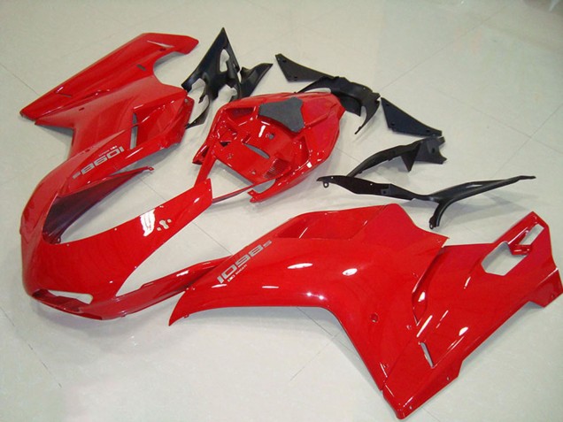 Beste Ducati 1098 Motorrad Verkleidung Kit 2007-2014 - Rot