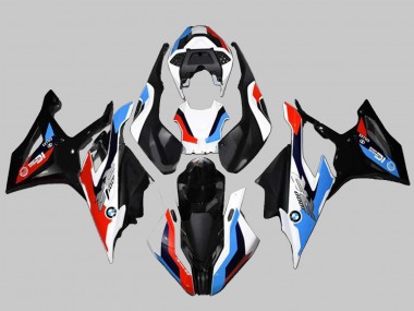 Beste BMW S1000RR Motorrad Verkleidung Kit 2019-2022 - Schwarz Rot Blau Weiss