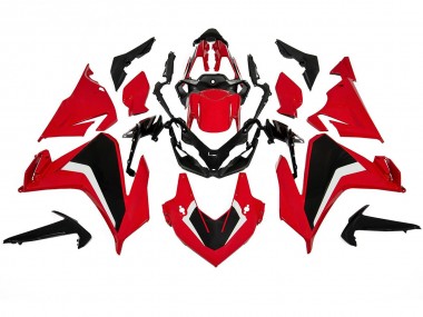Beste Honda CBR500R Motorrad Verkleidungen Kit 2022-2023 - Rot Weiss Schwarz