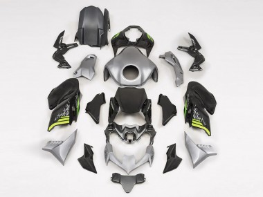 Beste Kawasaki Z900 Motorrad Verkleidung 2020-2024 - Schwarz Silber