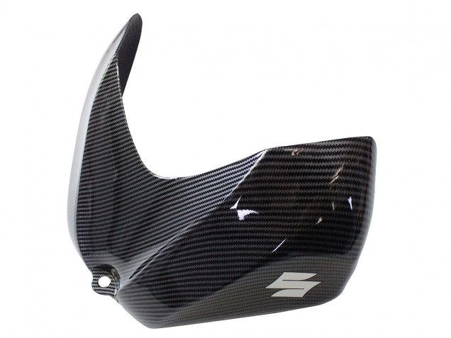 Beste Suzuki GSXR 600/750 Motorrad Verkleidung 2006-2007 - Schwarz Weiss Carbonfaser Stil