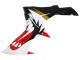 Beste Suzuki GSXR 600/750 Motorrad Verkleidung 2011-2024 - Rot Gold Grau Schwarz Weiss Hai