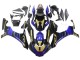 Beste Yamaha YZF R1 Motorrad Verkleidung 2015-2019 - Blau Gold Schwarz