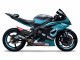 Beste Yamaha YZF R6 Motorrad Verkleidung 2008-2016 - Hellgrun Weiss Schwarz Petronas