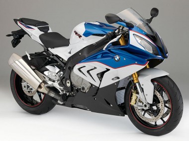 Beste BMW S1000RR Motorrad Verkleidung 2015-2016 - Weiss Blau