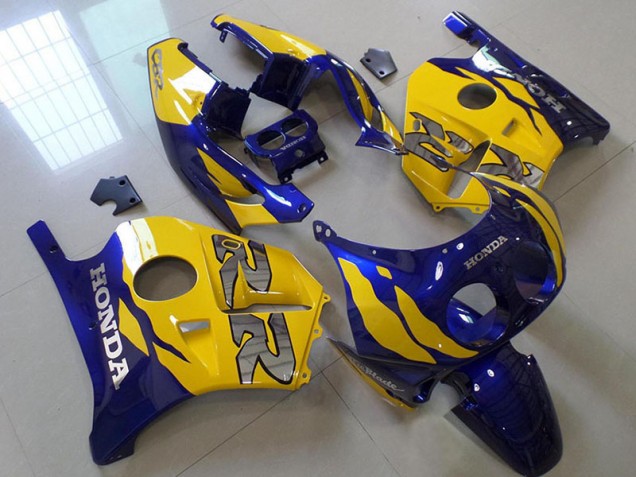 CBR 250 RR MC22 91-98 Motorrad Verkleidungen - Blau Gelb CBR 250 RR MC22 91-98 Motorrad Verkleidungen - Blau Gelb
