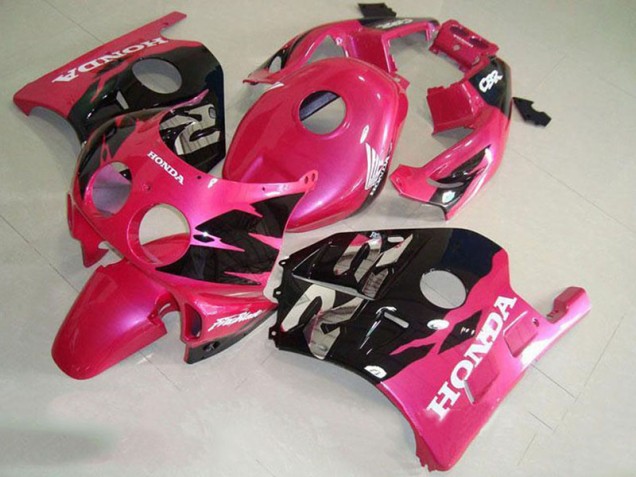 CBR 250 RR MC22 91-98 Motorrad Verkleidungen - Schwarz Rosa CBR 250 RR MC22 91-98 Motorrad Verkleidungen - Schwarz Rosa