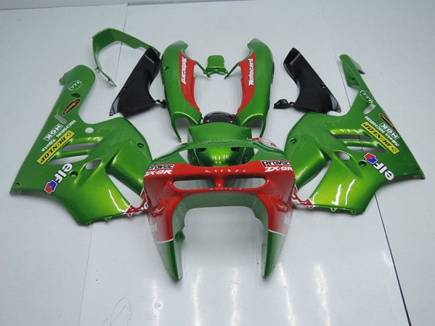 ZX9R 94-97 Motorrad Verkleidungen - Grün Rot ZX9R 94-97 Motorrad Verkleidungen - Grün Rot