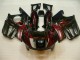 CBR 600 F3 95-98 Motorrad Verkleidung - Schwarz rote Flamme CBR 600 F3 95-98 Motorrad Verkleidung - Schwarz rote Flamme