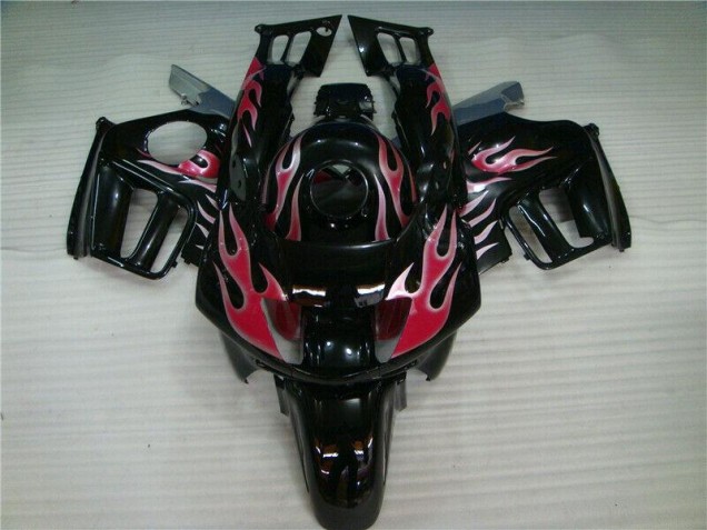 CBR 600 F3 95-98 Motorrad Vollverkleidung - Schwarz