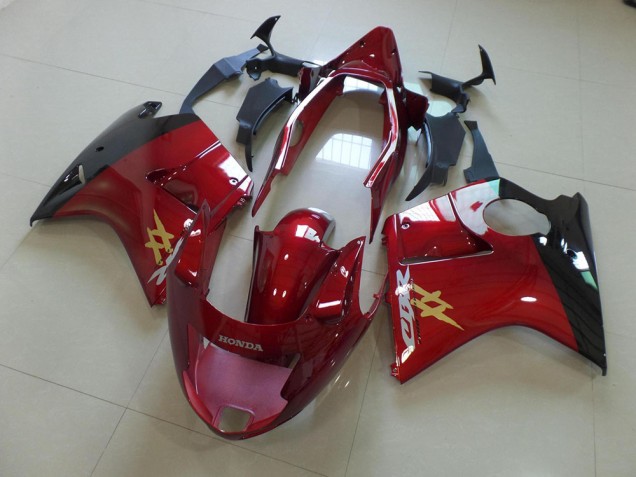 CBR 1100 XX 96-07 Motorrad Verkleidungen - Candy Rot Schwarz OEM Stil CBR 1100 XX 96-07 Motorrad Verkleidungen - Candy Rot Schwarz OEM Stil