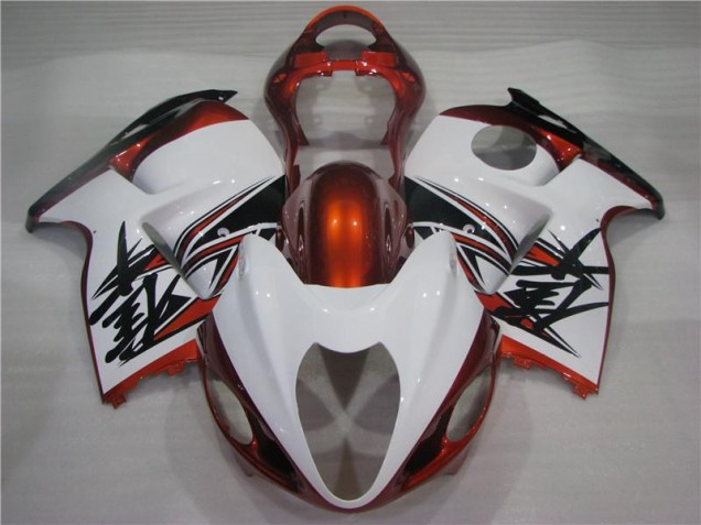 GSXR 1300 Hayabusa 96-07 Motorrad Verkleidungen - Orange Silber Schwarz GSXR 1300 Hayabusa 96-07 Motorrad Verkleidungen - Orange Silber Schwarz