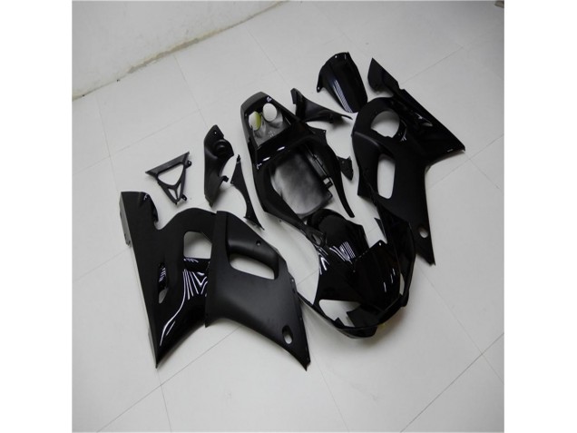 R6 98-02 Motorrad Verkleidungen - Matt schwarz Glänzend R6 98-02 Motorrad Verkleidungen - Matt schwarz Glänzend