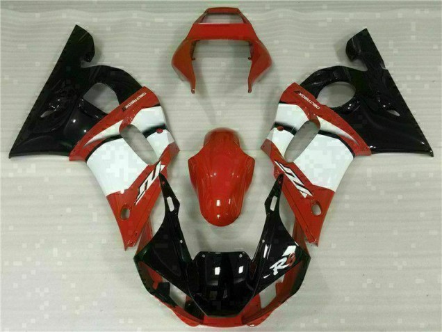 R6 98-02 Motorrad Verkleidungen - Rot Weiß R6 98-02 Motorrad Verkleidungen - Rot Weiß