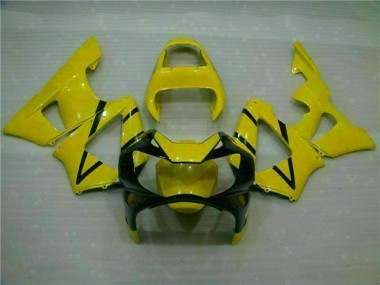 CBR 900 RR 929RR 00-01 Motorrad Verkleidungen - Gelb