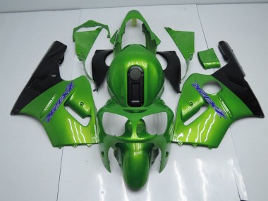 ZX12R 00-01 Motorrad Verkleidungen - Grün und Schwarz
