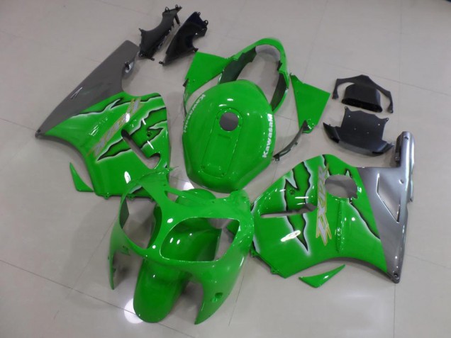 ZX12R 00-01 Motorrad Verkleidungen - Grüne Flamme ZX12R 00-01 Motorrad Verkleidungen - Grüne Flamme