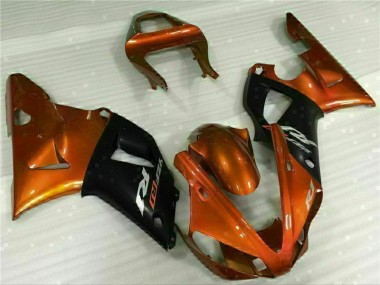 R1 00-01 Motorrad Verkleidung - Orange