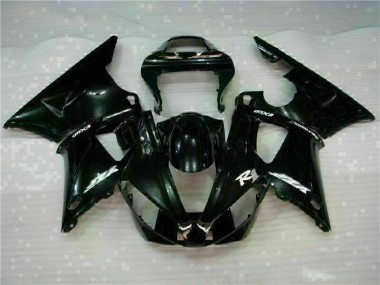 R1 00-01 Motorrad Vollverkleidung - Schwarz