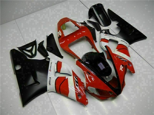 R1 00-01 Motorrad Verkleidungen - Rot Schwarz R1 00-01 Motorrad Verkleidungen - Rot Schwarz