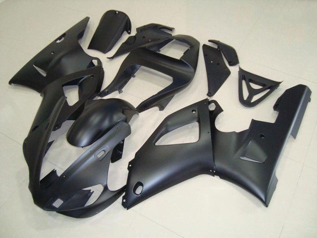 R1 00-01 Motorrad Verkleidung - Matt Schwarz R1 00-01 Motorrad Verkleidung - Matt Schwarz