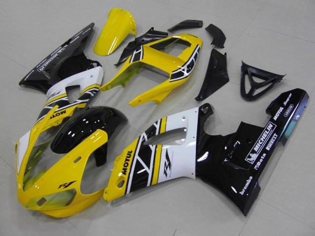 R1 00-01 Motorrad Verkleidung - Gelb Anniversary R1 00-01 Motorrad Verkleidung - Gelb Anniversary