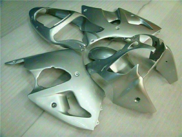ZX6R 00-02 Motorrad Verkleidungen - Silber