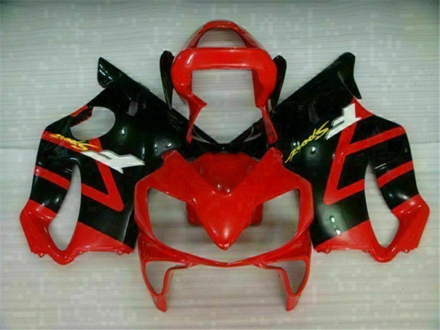 CBR 600 F4i 01-03 Motorrad Verkleidungen Komplett Sets - Rot Schwarz CBR 600 F4i 01-03 Motorrad Verkleidungen Komplett Sets - Rot Schwarz