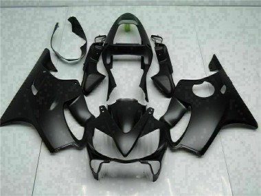 CBR 600 F4i 01-03 Motorrad Vollverkleidung - Matt Schwarz