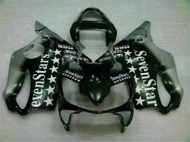 CBR 600 F4i 01-03 Motorrad Verkleidungen - Schwarz Silber SevenStarss CBR 600 F4i 01-03 Motorrad Verkleidungen - Schwarz Silber SevenStarss