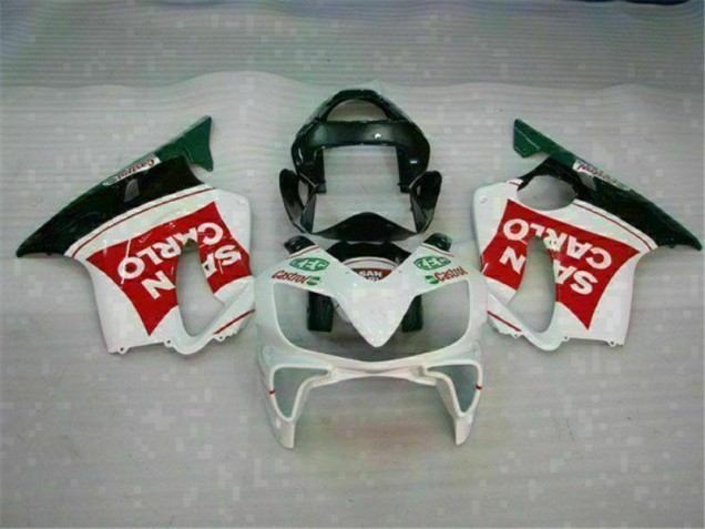 CBR 600 F4i 01-03 Motorrad Verkleidungen - Rot Weiß Schwarz San Carlo CBR 600 F4i 01-03 Motorrad Verkleidungen - Rot Weiß Schwarz San Carlo