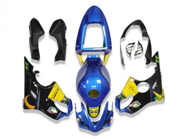CBR 600 F4i 01-03 Motorrad Verkleidungen - Blau Hai