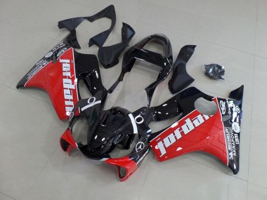 CBR 600 F4i 01-03 Motorrad Verkleidungen - Rot Jordan