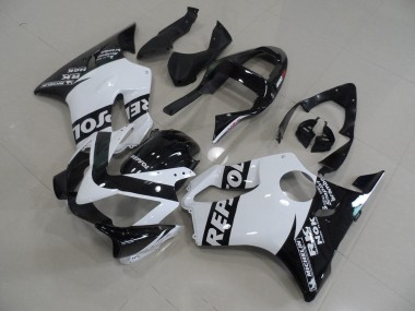CBR 600 F4i 01-03 Motorrad Verkleidungen - Weiß Repsol