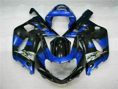 GSXR 600 / 750 K1 K2 K3 01-03 Motorrad Verkleidungen - Blau Schwarz