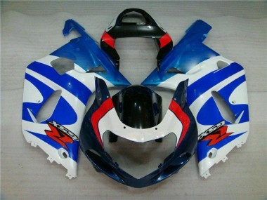 GSXR 600 / 750 K1 K2 K3 01-03 Motorrad Vollverkleidung - Blau