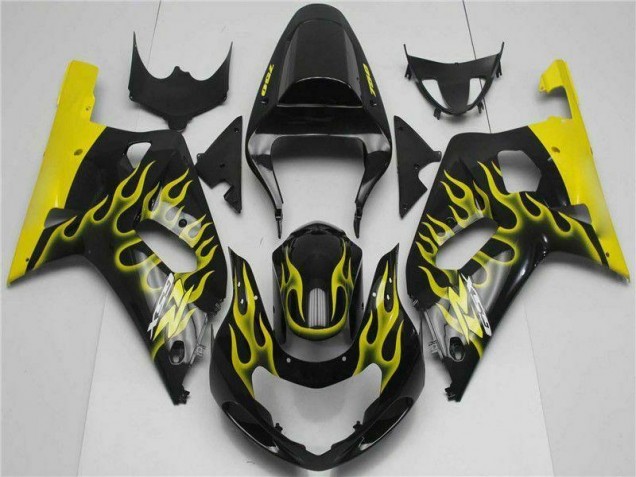GSXR 600 / 750 K1 K2 K3 01-03 Motorrad Verkleidungen Komplett Sets - Schwarz GSXR 600 / 750 K1 K2 K3 01-03 Motorrad Verkleidungen Komplett Sets - Schwarz