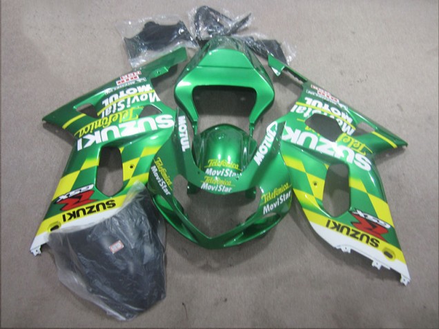 GSXR 600 K1 K2 K3 01-03 Motorrad Verkleidungen - Telefunica Movistar