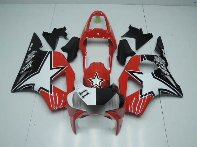 CBR 900 RR 954 02-03 Motorrad Verkleidungen - Schwarz Roter Stern CBR 900 RR 954 02-03 Motorrad Verkleidungen - Schwarz Roter Stern