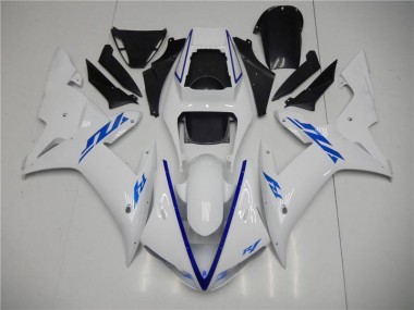 R1 02-03 Motorrad Verkleidungen Komplett Sets - Weiß