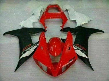 R1 02-03 Motorrad Verkleidungen Komplett Sets - Rot