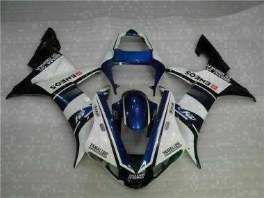 R1 02-03 Motor Vollverkleidung - Schwarz