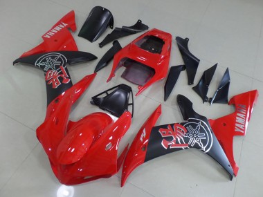 R1 02-03 Motorrad Verkleidungen - Mattrot