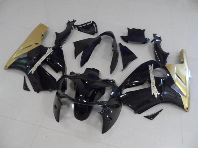ZX12R 02-06 Motorrad Verkleidungen - Schwarz und Gold ZX12R 02-06 Motorrad Verkleidungen - Schwarz und Gold