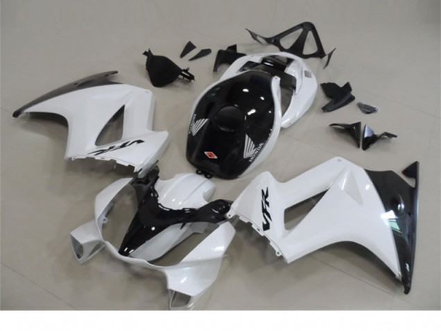 VFR 800 02-13 Motorrad Verkleidung - Weiß Schwarz