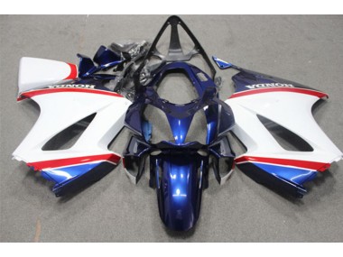 VFR 800 02-13 Motorrad Verkleidungen - Blau Weiß