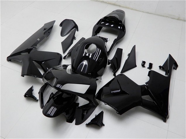 CBR 600 RR 03-04 Motorrad Verkleidung - Glänzend Schwarz CBR 600 RR 03-04 Motorrad Verkleidung - Glänzend Schwarz
