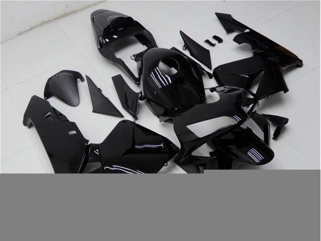 CBR 600 RR 03-04 Motorrad Verkleidung - Glänzend Schwarz CBR 600 RR 03-04 Motorrad Verkleidung - Glänzend Schwarz