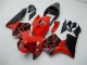 CBR 600 RR 03-04 Motorrad Verkleidungen Komplett Sets - Rot Schwarz